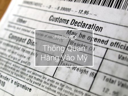 Thông quan hàng vào Mỹ - Whitebox Việt Nam - Công Ty TNHH Whitebox Ez Ship Việt Nam